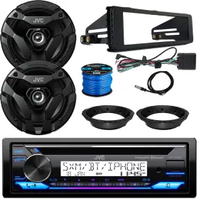 Kd-t92mbs Enrock 728120513728 Jvc Marine Cd Player Receiver 2x 6.5 Inch 300w Speakers Accessories