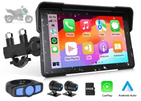 Stp6usenm5 Eonon P6 Motorcycle Gps Carplay Screen Wireless And Android Auto For Moto