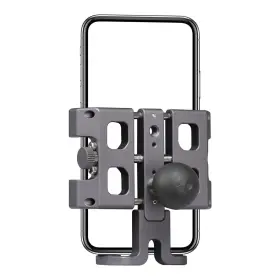 Cpc-09 Fanaue Motorcycle Phone Mount Aluminum Alloy Bike 1 Inch Ball Gray
