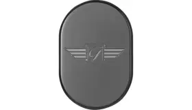 Fd-01-ac-blk-rt Figurati Designs Rear Fender Antenna Cover Right Logo Black #fd-01-ac-blk-rt