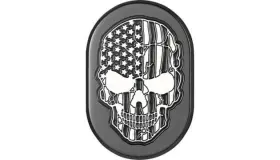 Fd28-ac-blk-rt Figurati Designs Rear Fender Antenna Cover Right Skull/cc Black #fd28-ac-blk-rt