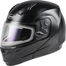 M4040027 G-max Md-04s Solid Helmet With Elecric Shield X-large Black