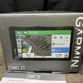 Garmin 753759256333 Zumo Xt Motorcycle Sat Nav Gps New Wiring Harness And Bracket Used 2x