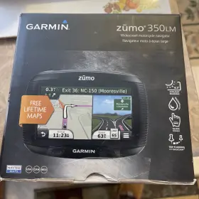 96620021a Garmin Zumo 350 Lm Widescreen Motorcycle Navigator Very Nice