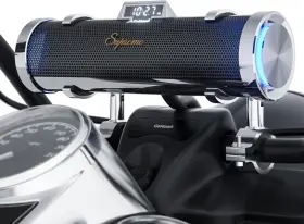 B0d8263qgc Gohawk Waterproof Motorcycle Soundbar 300w 6-speaker Bt Stereo Music System Builtin Amp
