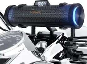 B0gghmdstv Gohawk Bt Motorcycle 6 Speaker Wproof Stereo Builtin Amplifier Aluminum Sound Bar Led F