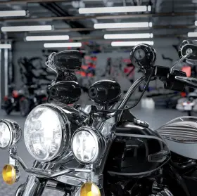 In183 Gohawk Motorcycle Bluetooth 4-speaker Audio System Waterproof Amp Fm Usb Atv Utv Harley