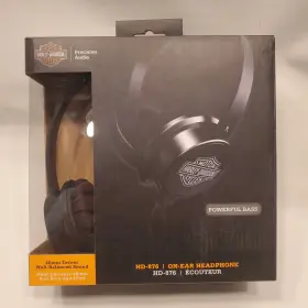 Hd-876 Harley-davidson 07788 Headphone Brand New