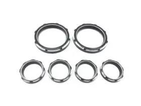 289220 Harley-davidson Gauge Trim Covers 2000 Electra Glide Classic Efi Flhtci 3055