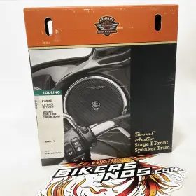 61400193 Harley-davidson Genuine 2014-2023 Touring Boom Audio Chrome Front Speaker Trim