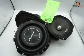 69mr500-4 Harley-davidson 12 Road Glide Touring Fltrx Oem Prv And Pioneer 3 Audio Speakers 1182