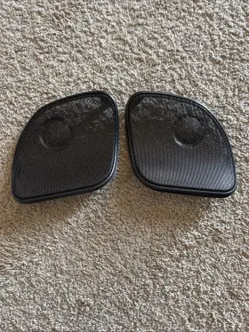 760000879 Harley-davidson Speaker Grills Roadglide 2015 Fltr Cover Inner Fairing Stereo Radio Boom