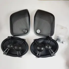 76000319 Harley-davidson Boom Audio 14-23 Touring Saddlebag Speakers Kit Speaker Lid Stage 2 New