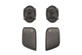 76000319b Harley-davidson Boom Audio Stage Ii Saddlebag Speaker Kit New In Box