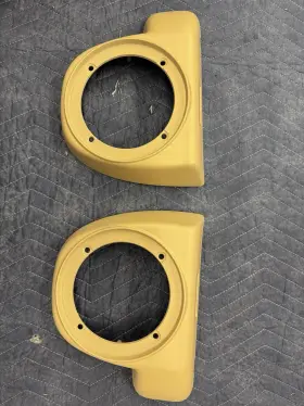 76000497dsr Harley-davidson Nos Touring Lower Fairing Speaker Boxes Denim Sand Pearl 76000497sr