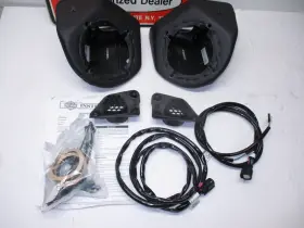 76000505 Harley-davidson Genuine Tour Pak Rear Speaker Enclosure Kit