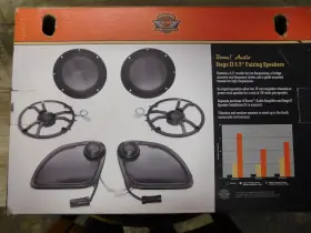 76000594 Harley-davidson Touring Boom Audio Stage Ii 6.5 Inch Fairing Speakers - #76000594