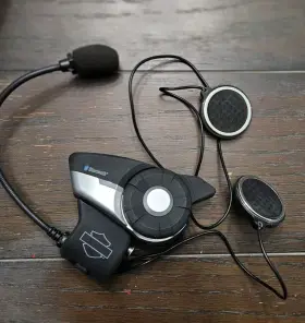 76000736a Harley-davidson Boom Audio 20s Evo Bluetooth Helmet Single Headset
