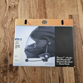 76000740a Harley-davidson Boom Audio 20s Bluetooth Helmet Headset Dual Pack