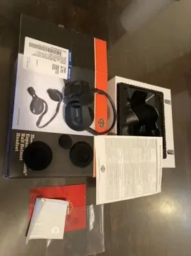 76000835 Harley-davidson The Boom Audio Expand Half-helmet Headset- Like New