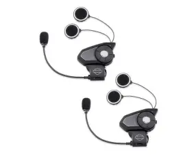 76000840 Harley-davidson Nos Genuine Boom Audio 30k Bluetooth Helmet Headset Dual Pack