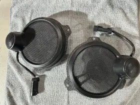 76000883 Harley-davidson 6.5 Inch Boom Audio Stage 2 Speaker Grills X2 With Tweeter