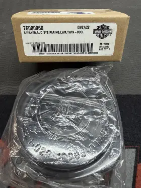 76000966 Harley-davidson Oem Lower Fairing Speaker For Boom Audio