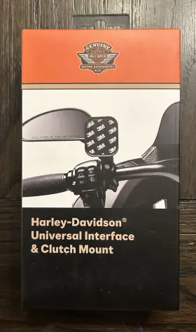 76001071a Harley-davidson Phone Carrier And Clutch Mount