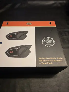 Harley-davidson 76001179 Harley-davidson 50s Dual Headset. New Never Installed