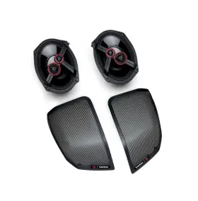 76001499 Harley-davidson Audio Powered By Rockford Fosgate - Stage Iii Saddlebag Speakers