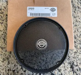 76000205 Harley-davidson 760c2 6.5 Speaker Grill Assembly Black Oem
