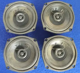 77029-01a Harley-davidson 4 Genuine Touring Fairing And Tour Pak Stock Speakers 1998-2005