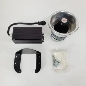 91255-88 Harley-davidson Whelen Bom Horn Speaker Amp Kit