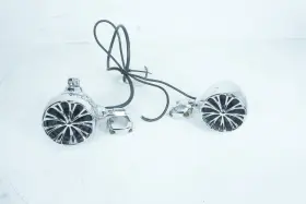 B007w58d3w Harley-davidson 02 Touring Road King Classic Oem Left Right Sound Audio Speakers Kuryakyn