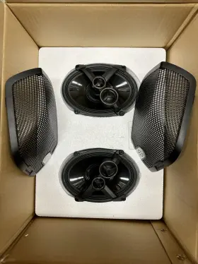 76000987 Harley-davidson/rockford Fosgate New Harley-davidson By 14-23 Touring Stage-2 Saddlebag Speakers
