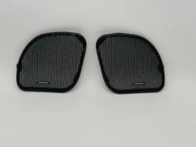 C2933 Harley-davidson / Rockford Fosgate 2015-23 Road Glide Black Fairing Speaker Grilles Covers