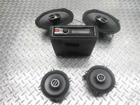 Sps-619 Harley-davidson Sps-500 2003 Electra Glide Classic Flht Alpine Radio Speaker Lot Cde-151