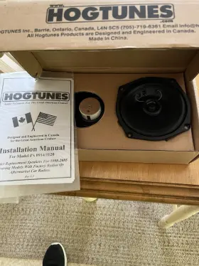 1120 Hogtunes 0914/1120 Inch Speakers For 1998-2005 Harley Davidson Touring Models Brand New