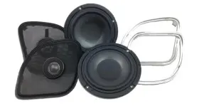 1654rg Hogtunes Wild Boar 200 Watt Front Speakers Wbc Harley Davidson Road Glide