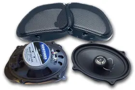 3572-aa Hogtunes Open Box 5 Inch X 7 Replacement Front Speakers For Road Glide