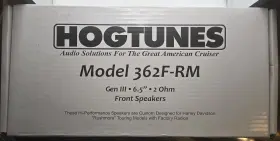362f-rm Hogtunes Gen3 6.5 Inch Front Speakers With Grills Nos Open Box Htf