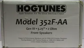 4405-0325 Hogtunes Harley-davidson 1998-2013 Touring Front Speakers Hog Tunes 5 1/4 Inch 352f-aa - Niob