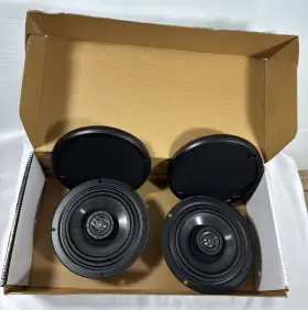 14-current Hogtunes 4405-0612 6.5 Inch Rear Speakers Gen 4 2 Ohm For Ultra Classic Models Nib