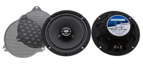 462f-rm Hogtunes Hog Tunes 6.5 Inch Harley Front Speakers With Mesh Grill