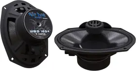 Wbs-1694 Hogtunes Wild Boar Audio By 300 Watt 6x9 4 Ohm Speakers For 14-22 Speaker Lids