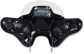 Hpkt-0019a Hoppe Industries Xls40 Fairing With Radio And Speakers Black Harley Davidson Sportster