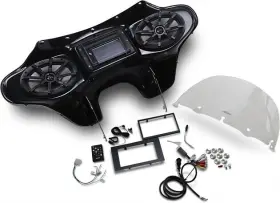 Hpkt-0062a Hoppe Industries 6x9 Touchscreen Fairing Kit 2-speaker 200w #hpkt-0062a