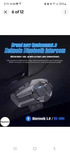 Hy-1001 Hysnox Single-pack Bluetooth Helmet Intercom