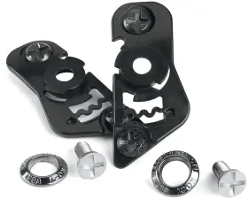 0133-0541 Icon Pivot Kit For Variant Helmet - Black Motorcycle Atv/utv Street Bike