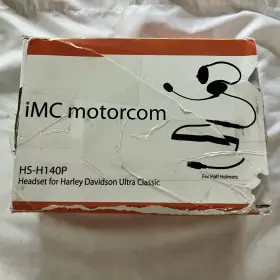 Hs-h140p Imc Motorcom - 7 Pin Harley Half Helmet And Helmetless Headset Kit